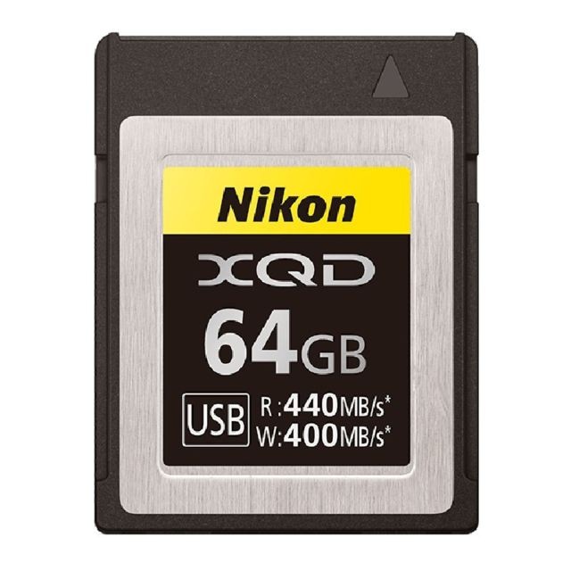 Nikon - NIKON carte XQD 64Go R440/W400 - Carte mémoire