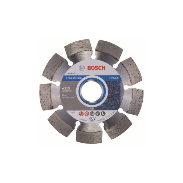 Bosch - Disque diamant spécial pierre et béton pour meuleuses Ø150mm alésage 22,23mm Expert for Stone BOSCH 2608602590 Bosch  - Bosch