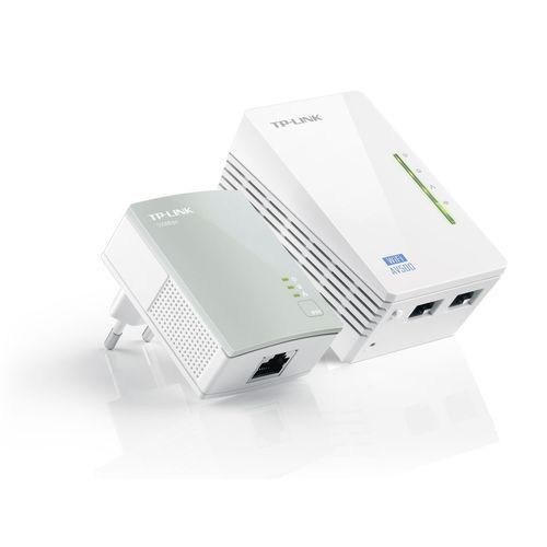 TP-LINK - TL-WPA4220 KIT - CPL 600 Mbps - Répéteur Wifi CPL