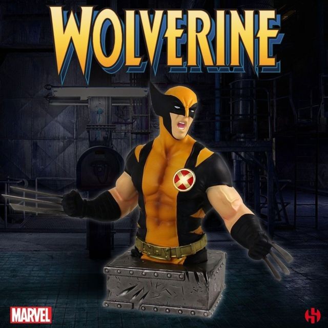 Films et séries Semic Marvel - Buste Wolverine 15 cm