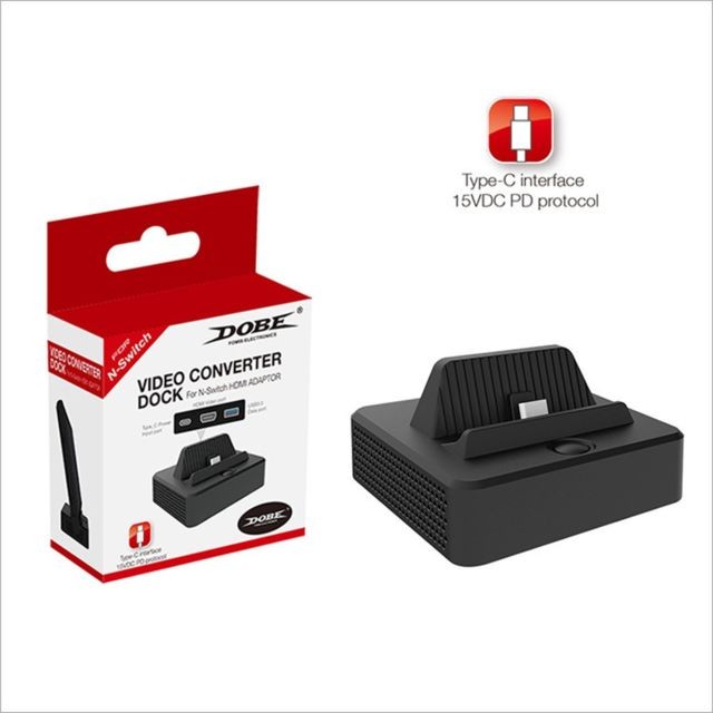 Generic - Pour Nin HDMI Switch Video Converter base Commutateur Converte FlipShare TV Portable - Nintendo Switch