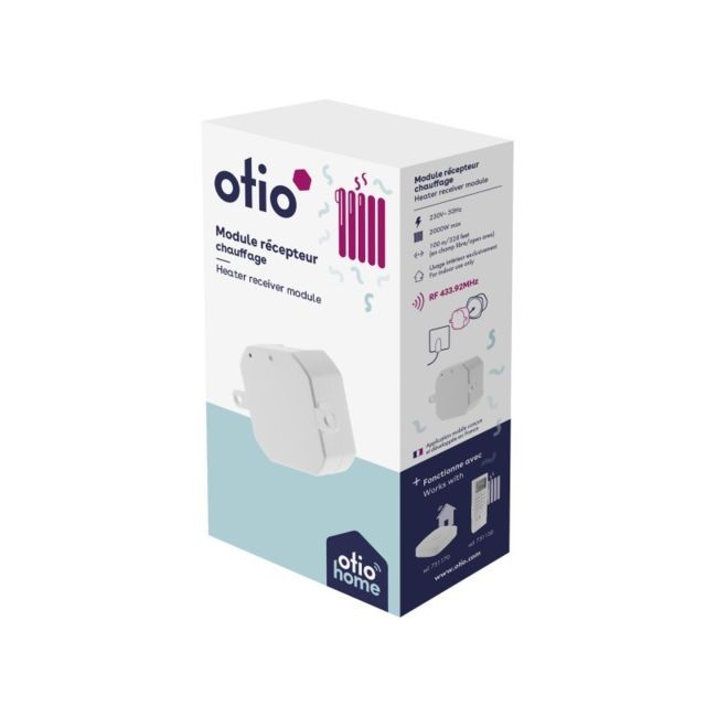 Otio - Module récepteur encastrable pour chauffage connecté - Box domotique et passerelle
