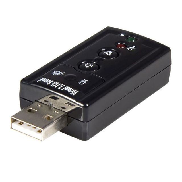Startech - StarTech.com Adaptateur Carte Son USB vers Audio Stéréo avec Contrôle de Volume Externe - Carte Son