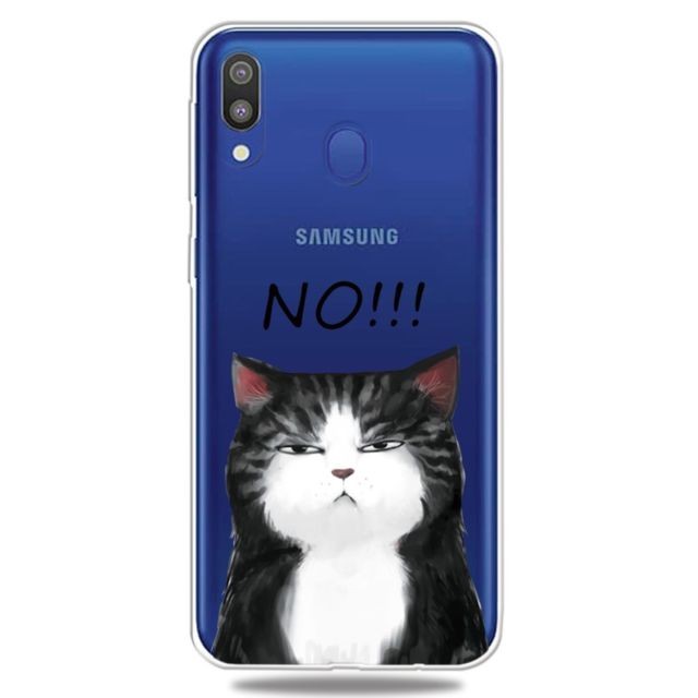 marque generique - Coque en TPU impression de modèle chat pour votre Samsung Galaxy A40 marque generique  - Accessoires Samsung Galaxy S Accessoires et consommables