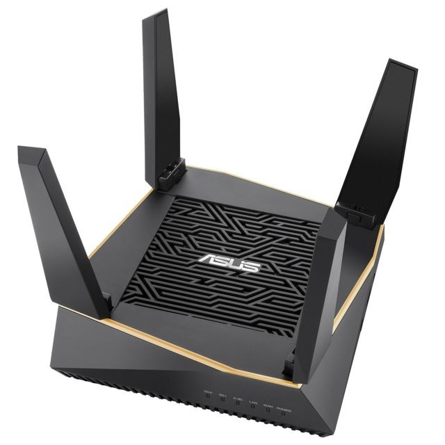 Asus - Routeur Wi-Fi 6 (802.11ax) AX6100 Tri-bande Asus   - Modem / Routeur / Points d'accès