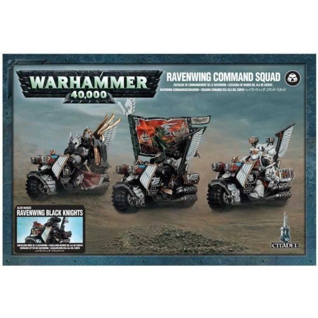 Games Workshop - Warhammer 40k - Dark Angels Escouade de Commandement / Chevaliers de la Ravenwing Games Workshop  - Guerriers