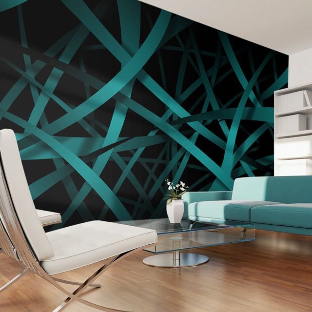 marque generique - 350x245 Papier peint   3D 3D et Perspective  Splendide  Dark background - Revêtement sol & mur