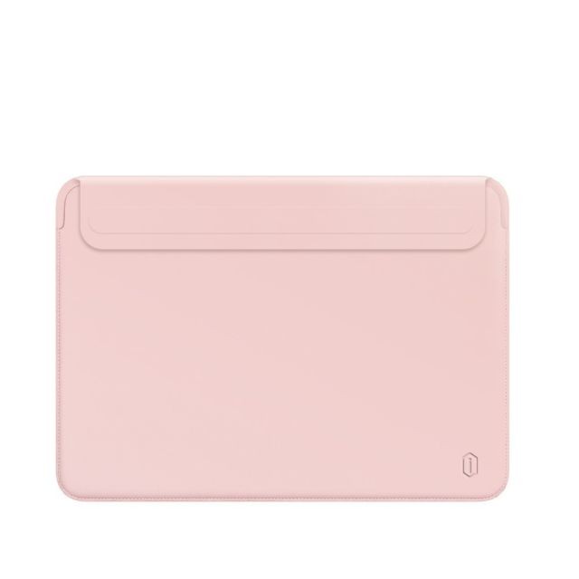 marque generique - Sacoche en PU imperméable ultra-mince rose pour votre MacBook Pro 16 pouces - Accessoire Ordinateur portable et Mac marque generique