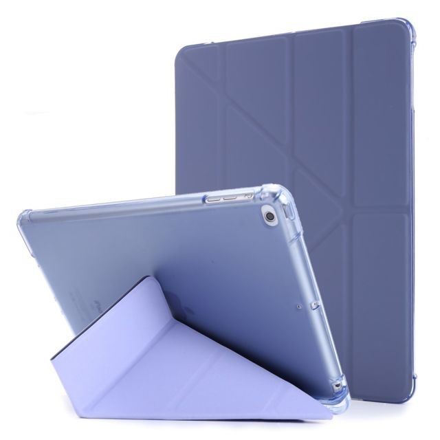 Generic - Etui en PU déformable avec support violet pour votre Apple iPad 9.7 pouces (2018) Generic  - Housse, étui tablette Generic