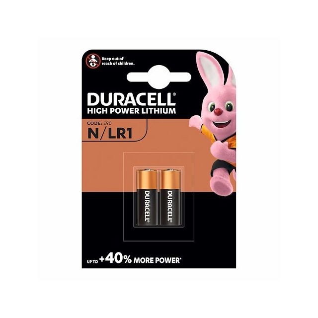 Duracell - Blister 2 piles Alcaline Duracell LR1/E90 Duracell  - Duracell