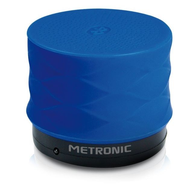 Metronic -Mini enceinte Bluetooth nomade 3 W et adaptateur HIFI - bleu Metronic  - Enceinte nomade