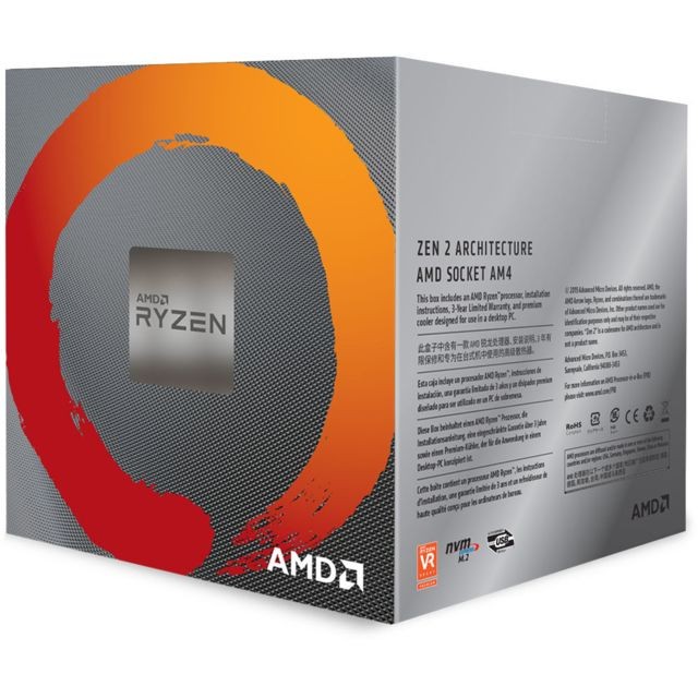 Amd Ryzen 7 3700X Wraith Prism LED RGB - 3,6/4,4 GHz