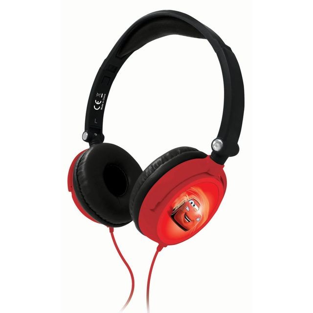 lexibook - Casque audio - HP010DC - Noir et Rouge lexibook  - Casque Sans réducteur de bruit