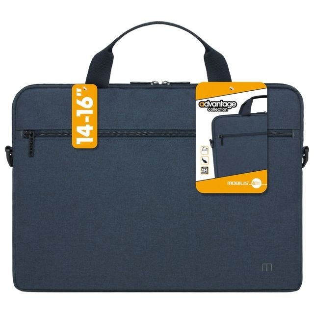 Mobilis Sacoche Advantage Briefcase 14-16'' Blue