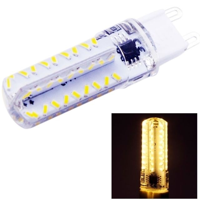 Wewoo - Ampoule blanc G9 3.5W 200-230LM 72 LED SMD 3014 de maïs, luminosité réglable, AC 110V chaud - Ampoule LED G9 Ampoules LED
