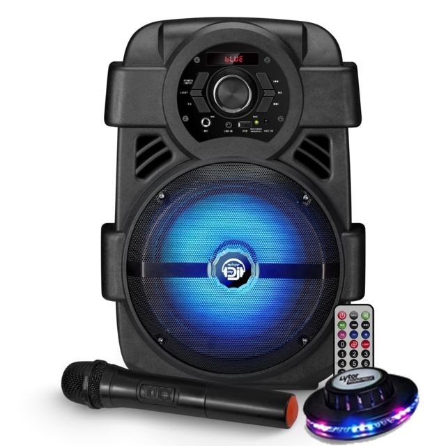 XXIAZHI,Microphone de Poche sans Fil Bluetooth Karaoke USB Lecteur KTV Micro Haut-Parleur Enregistrement Microphones de Musique Color:Noir 