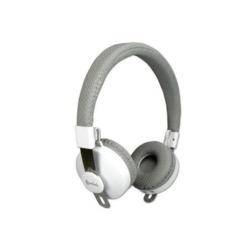 Casque Connectland Casque Bluetooth avec microphone - Blanc et gris