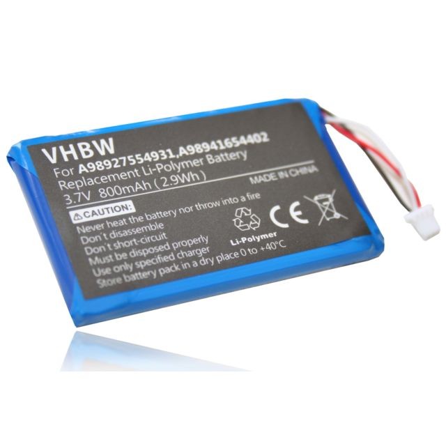 Vhbw - vhbw batterie compatible avec Sony Portable Reader PRS-600/RC eBook eReader (800mAh, 3,7V, Li-Polymère) Vhbw  - Lecteur MP3 / MP4