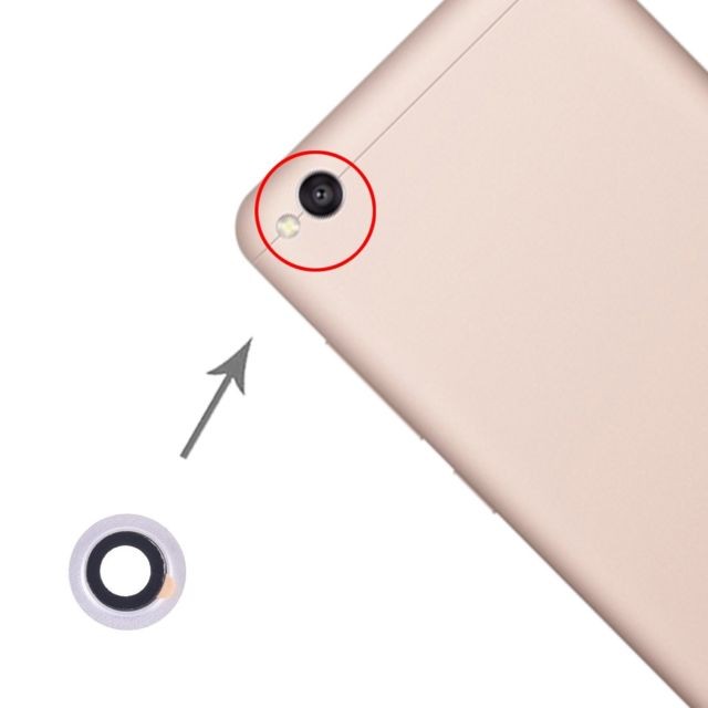 Wewoo - 10 lentilles de protection pour PCS Xiaomi Redmi 4A Argent Wewoo  - Autres accessoires smartphone