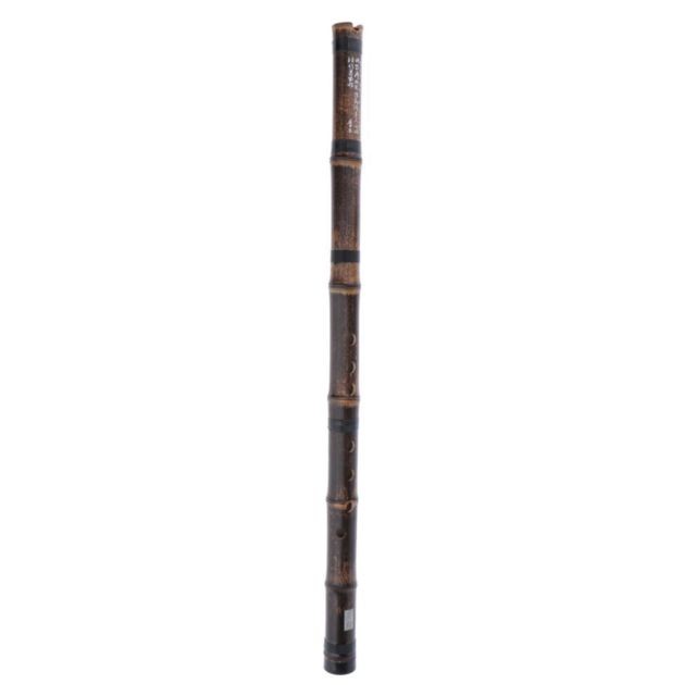 Flûtes traversières marque generique 8 Trous en Bambou Chinois Xiao Instrument à Vent Bois Clé G Main Droite