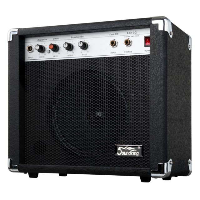 Amplis guitares Soundking Soundking AK10-G amplificateur pour guitare ? boîte de distorsion inclus.