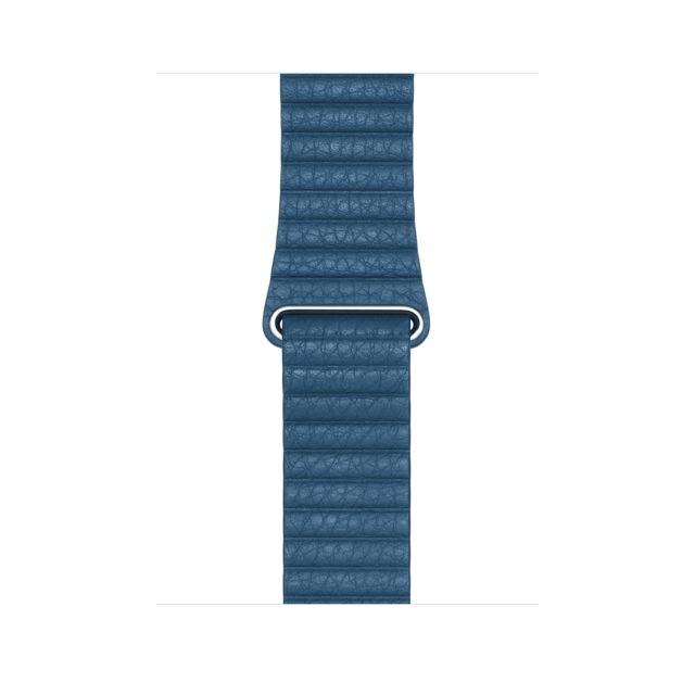 Apple - Bracelet MTHA2ZM/A Bleu - 42/44 mm - Cuir Apple   - Bracelets Apple Watch Accessoires Apple Watch