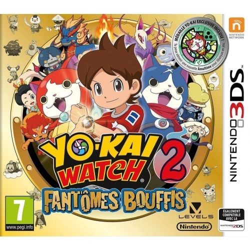 Nintendo - Yo-Kai Watch 2 Fantômes Bouffis + médaillon - Édition Limitée - 3DS - Jeux 3DS