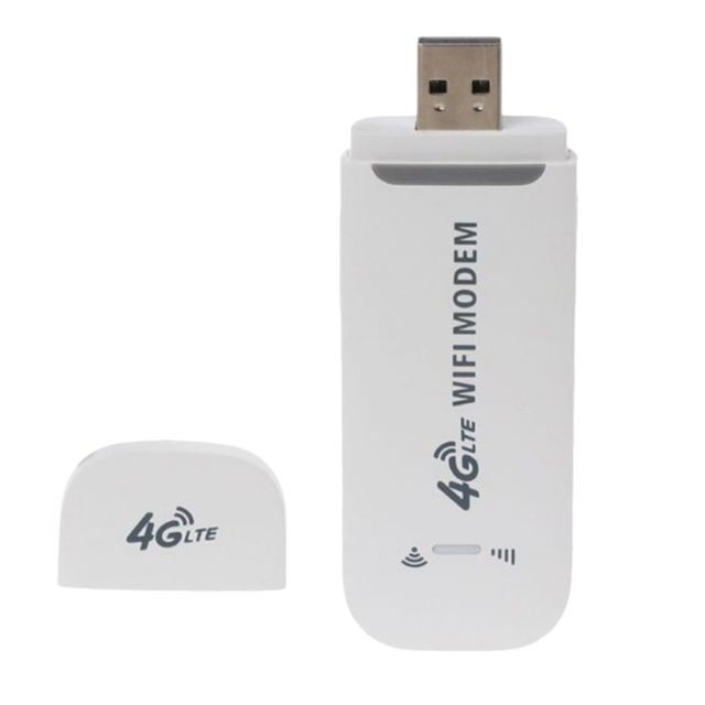 marque generique - Carte De  De Modem Haut Débit Mobile Sans Fil USB Dongle 4G LTE WiFi Hotspot - Carte réseau
