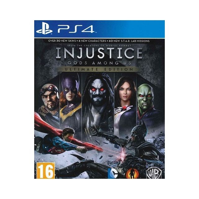 Warner - Injustice les Dieux sont parmi nous Ultimate Edition - Jeux PS4 Warner