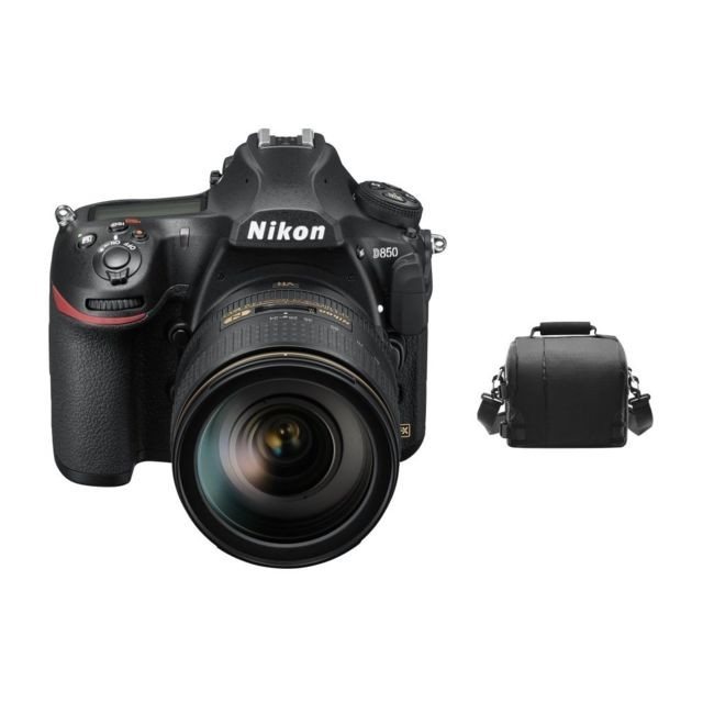 Nikon - NIKON D850 KIT AF-S 24-120MM F4G ED VR + Nikon Bag - Reflex Numérique