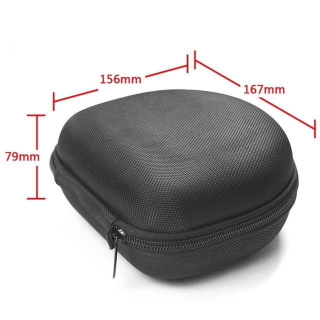 Ecouteurs intra-auriculaires Coque Sac de protection de stockage pour casque Bluetooth portable Marshall MID ANC taille: 16,7 x 15,6 x 7,9 cm