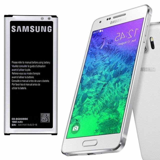 Batterie téléphone Samsung Samsung - Batterie d'originie pour Samsung Galaxy Alpha EB-G850BBE