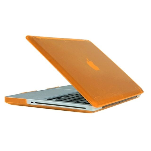 Wewoo - Housse Étui Orange pour Macbook Pro 15,4 pouces de protection en cristal dur Wewoo  - Sacoche, Housse et Sac à dos pour ordinateur portable