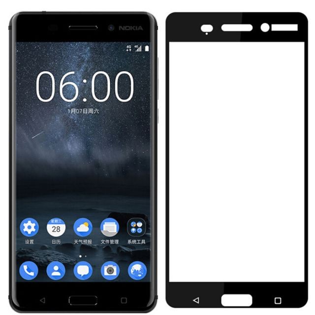 Xeptio - Nokia 2 4G : Protection d'écran en verre trempé  FULL COVER NOIR - Tempered glass Screen protector 9H premium / Films vitre Protecteur d'écran verre trempé nouveau Nokia 2 smartphone 2017/2018 - Version intégrale avec accessoires -XEPTIO Xeptio  - Xeptio