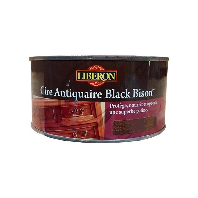 Liberon - LIBÉRON Cire Antiquaire Black Bison 0,5L Incolore (pâte) - Peinture intérieure & extérieure Liberon