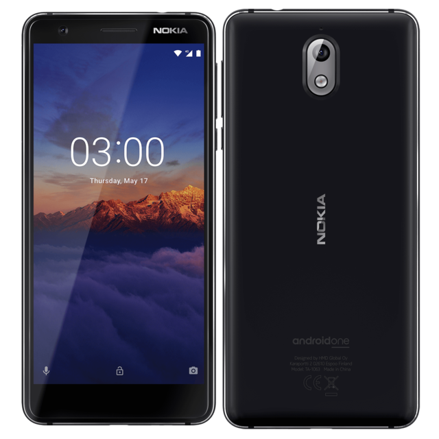 Nokia - 3.1 - 16 Go - Noir Nokia   - Smartphone Android Nokia