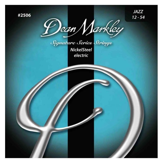 Accessoires instruments à cordes Dean Markley Dean Markley 2506 Signature - jazz 12-54 - Jeu de cordes guitare électrique