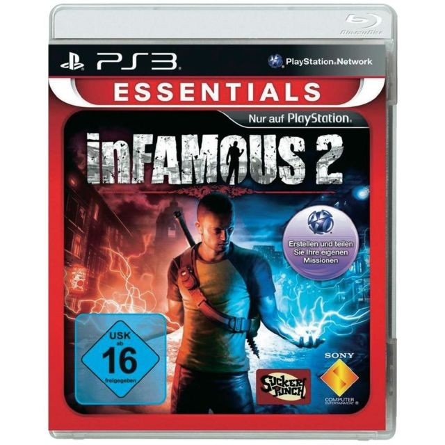 Jeux PS3 Sony InFamous 2 (ESSENTIALS)