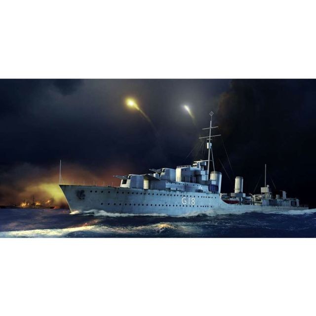 Trumpeter - Maquette Navire : HMS """"Zulu"""" Destroyer Britannique 1941 Trumpeter  - Bateaux Trumpeter