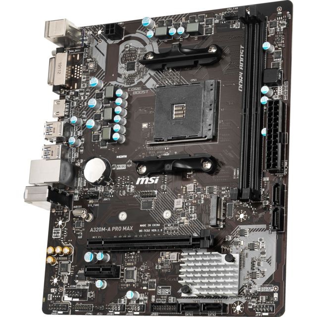 Carte mère AMD AMD A320 PRO MAX - Micro-ATX