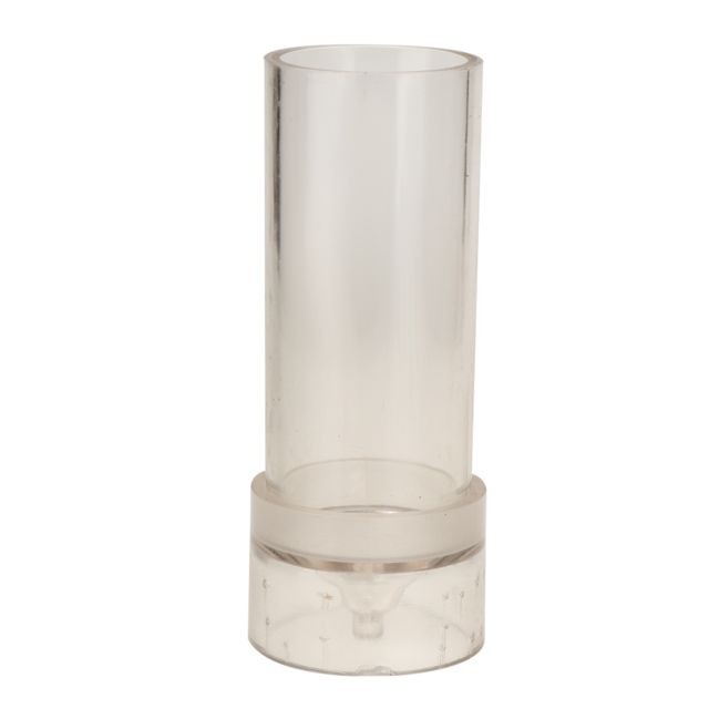 marque generique - spire cylindre en forme de bougie en plastique clair moules bougies faisant l'artisanat 150mm - Bougies