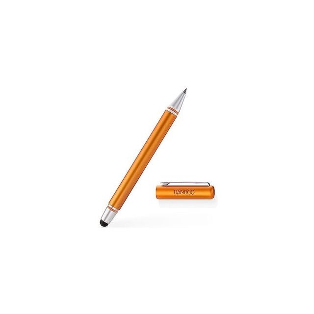Wacom - Bamboo Stylus Duo 3 - Orange Wacom  - Tablette Graphique