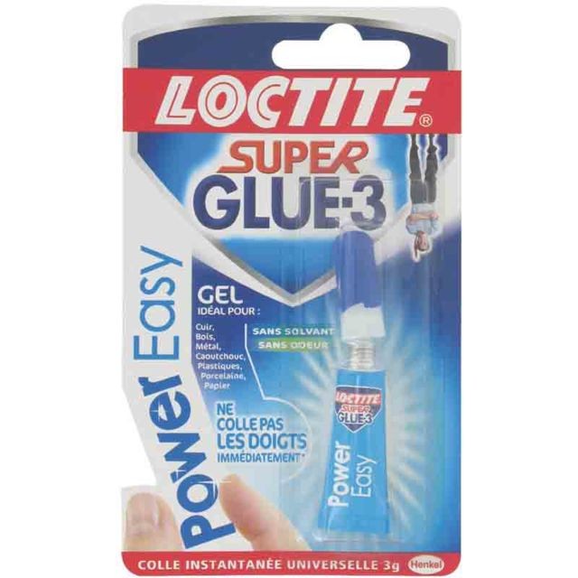 Loctite - LOCTITE - Super Glue 3 Power easy gel 3 g Loctite  - Loctite