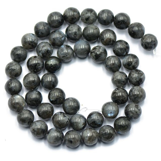 marque generique - Noir labradorite perles intercalaires marque generique  - marque generique