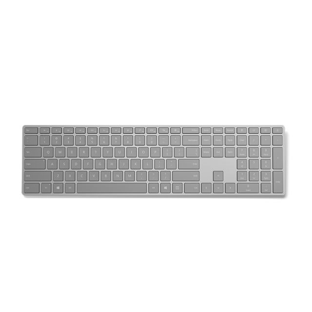 Microsoft - Microsoft 3YJ-00006 Bluetooth Belge Gris clavier pour téléphones portables - Clavier sans fil bluetooth Clavier