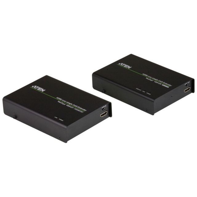 Aten - Extension HDMI, ATEN VE812, via Cat. Câble 5e / 6, jusqu'à 100 m, 3D, Deep Color, UltraHD Aten - Câble et Connectique