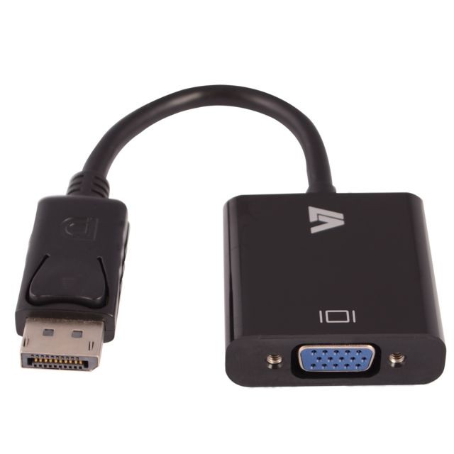V7 - V7 Adaptateur Displayport vers VGA V7  - Accessoires et consommables