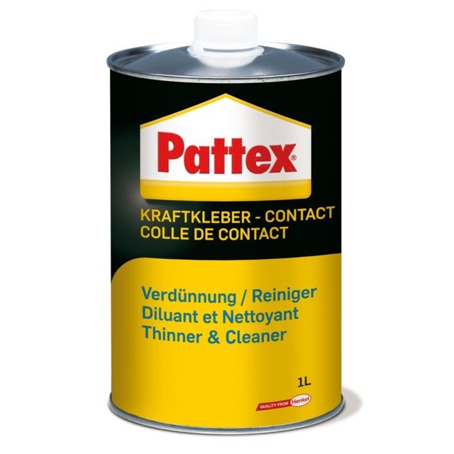 Pattex - Diluant et nettoyant pour colles néoprènes PATTEX - bidon 1L - 1419295 - Colle & adhésif