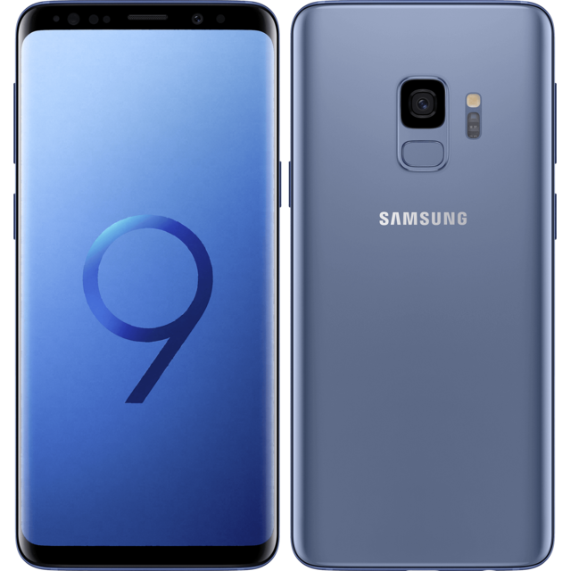 Samsung - Galaxy S9 - 64 Go - Bleu Corail - Smartphone Android