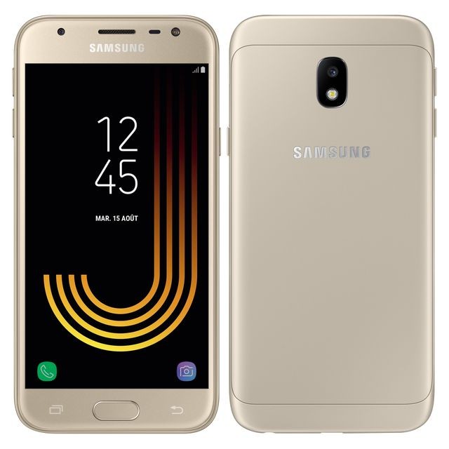 Smartphone Android Samsung Galaxy J3 2017 - Or